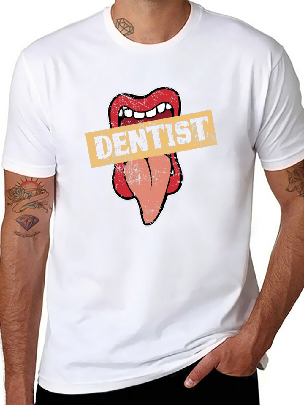 Dentist Tongue Graphic T-Shirt - Unisex