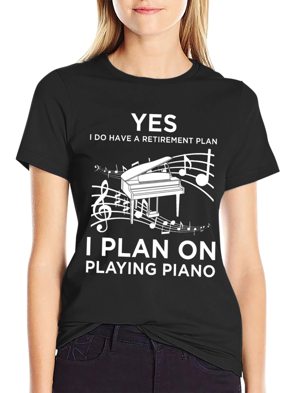Piano Retirement Plan T-Shirt