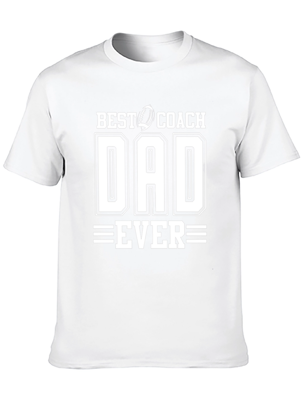 Best Coach Dad Ever Graphic T-Shirt