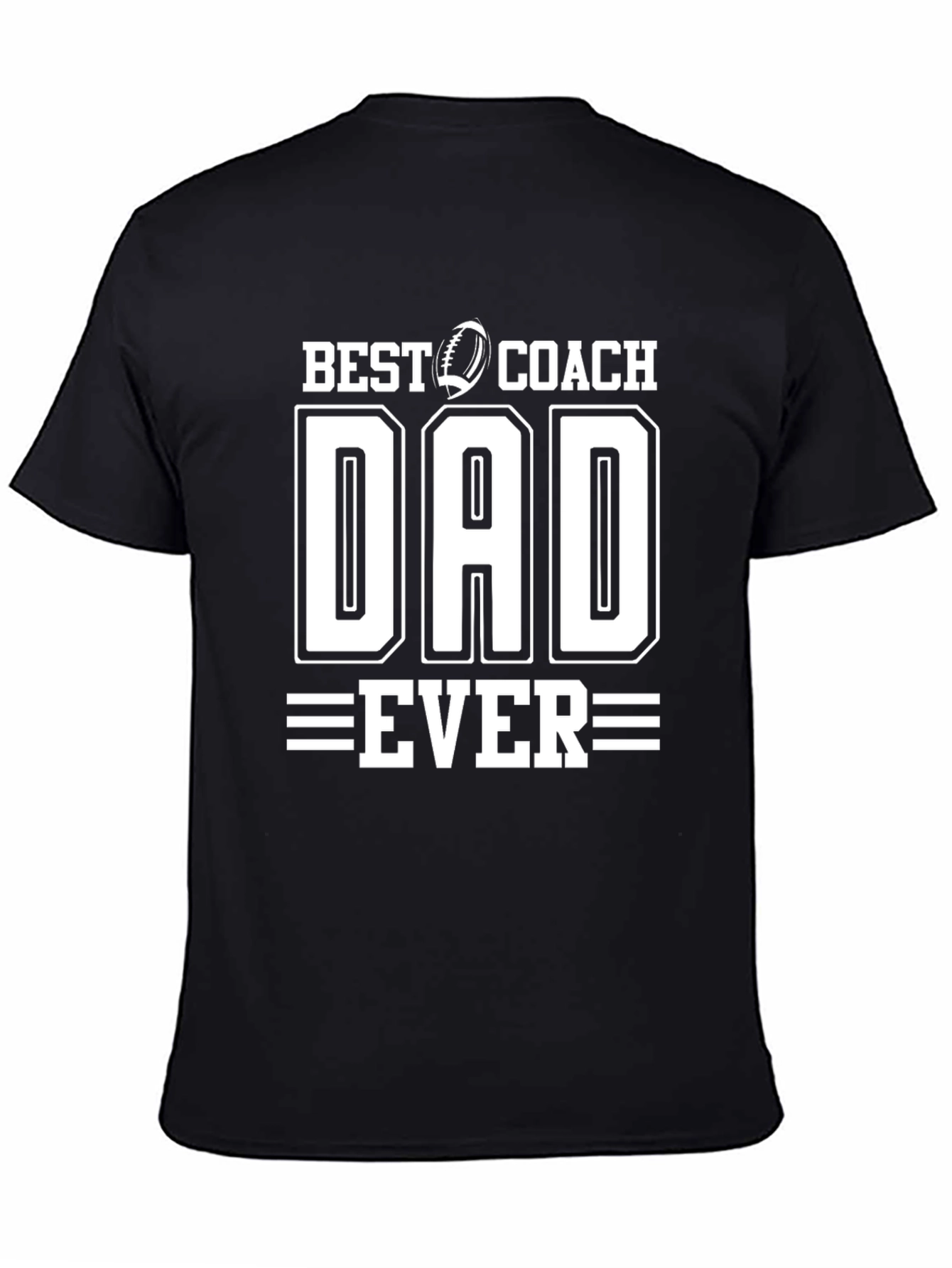 Best Coach Dad Ever Graphic T-Shirt