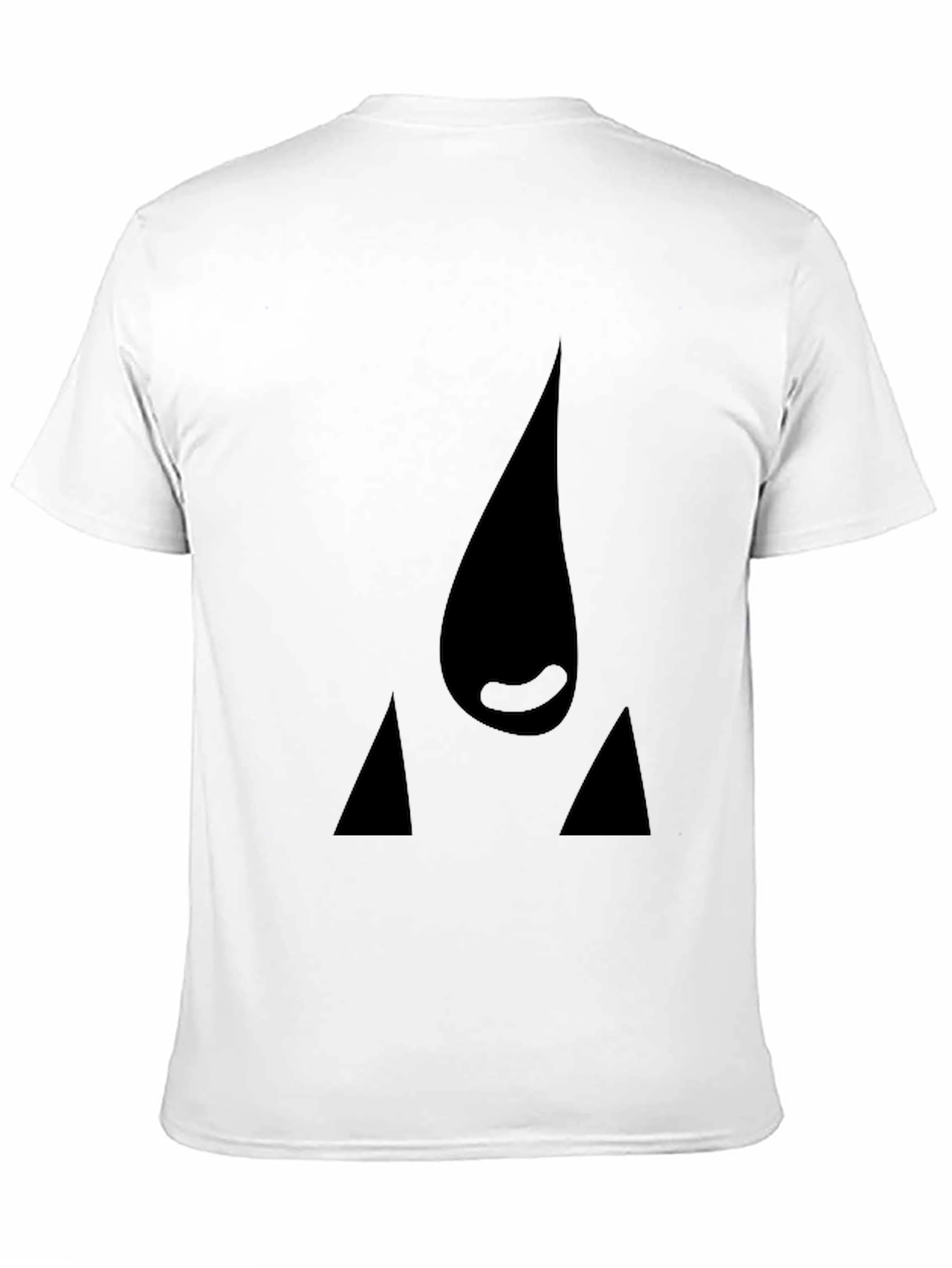 Abstract Graphic Black T-Shirt - Modern Casual Wear