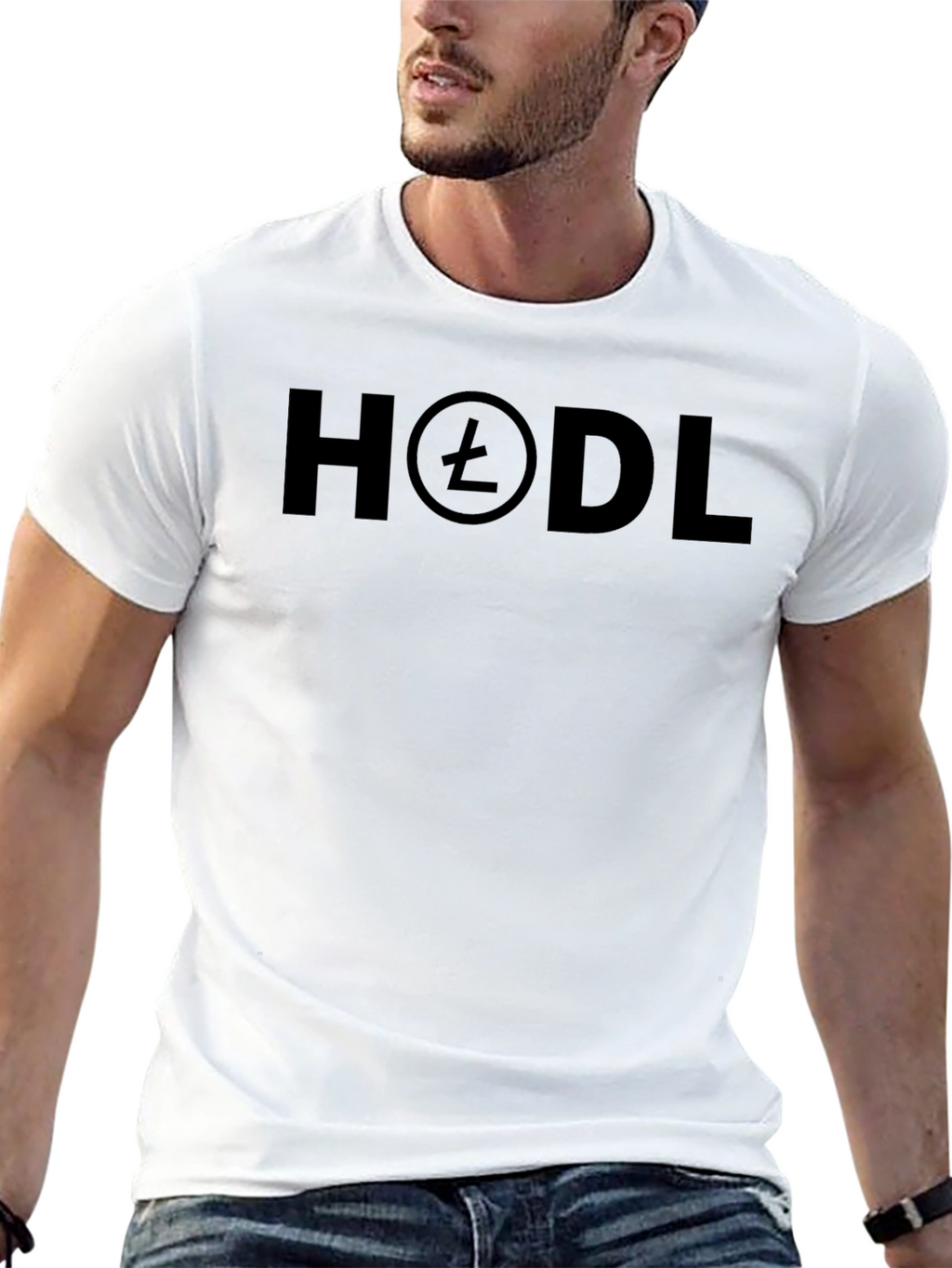 HODL Crypto Tee -  Bitcoin Litecoin Apparel