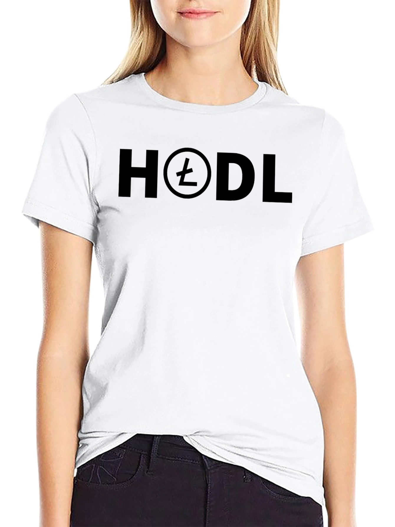 HODL Crypto Tee -  Bitcoin Litecoin Apparel
