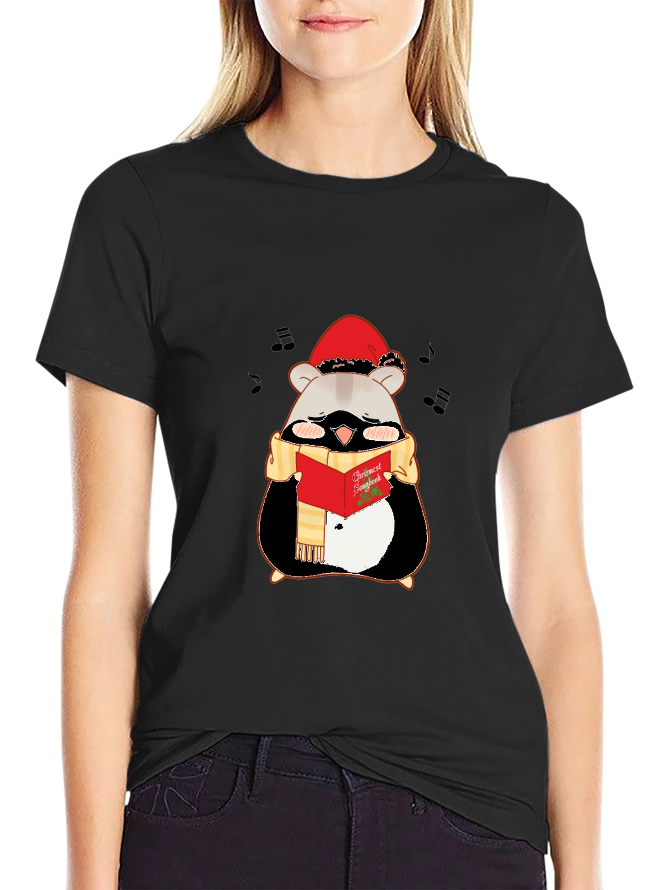 Festive Hamster Holiday T-Shirt