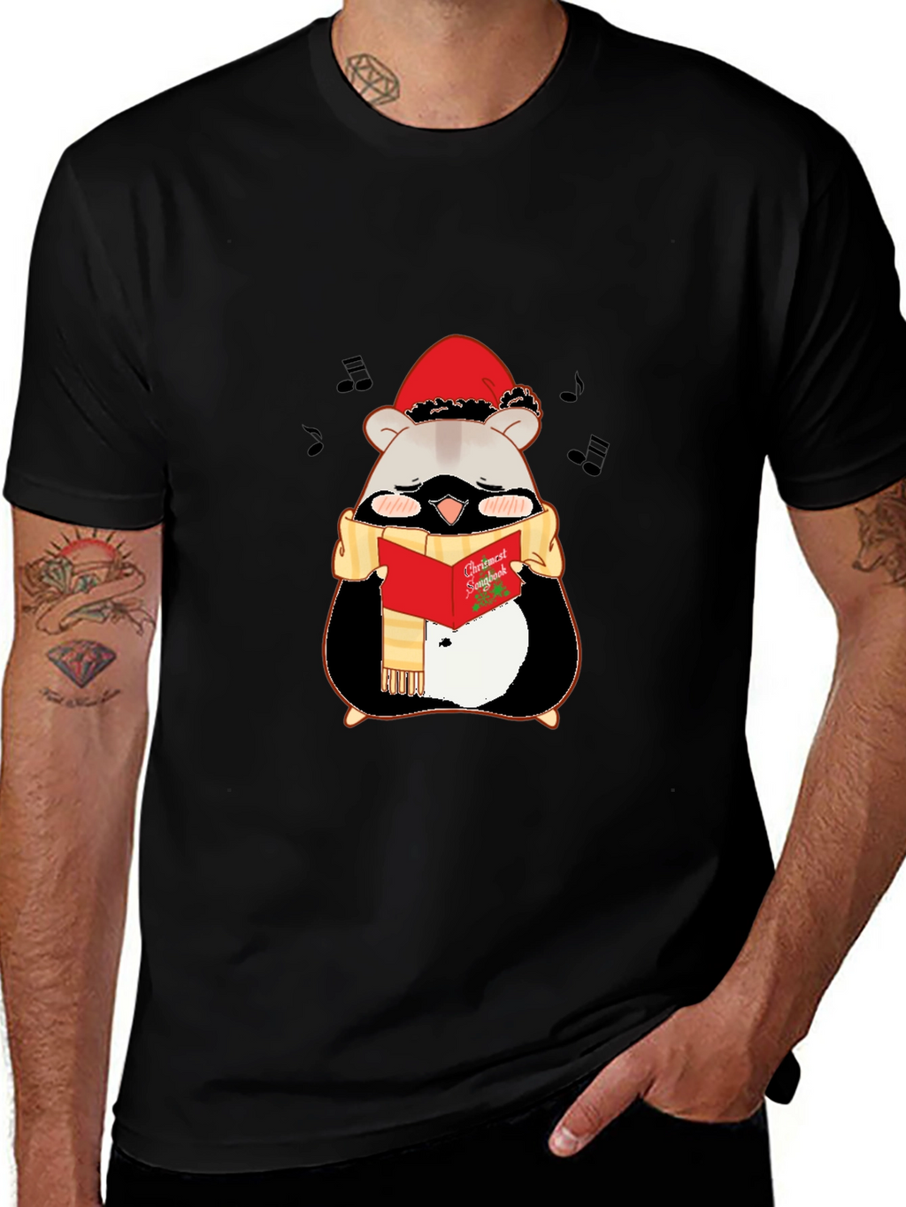 Festive Hamster Holiday T-Shirt