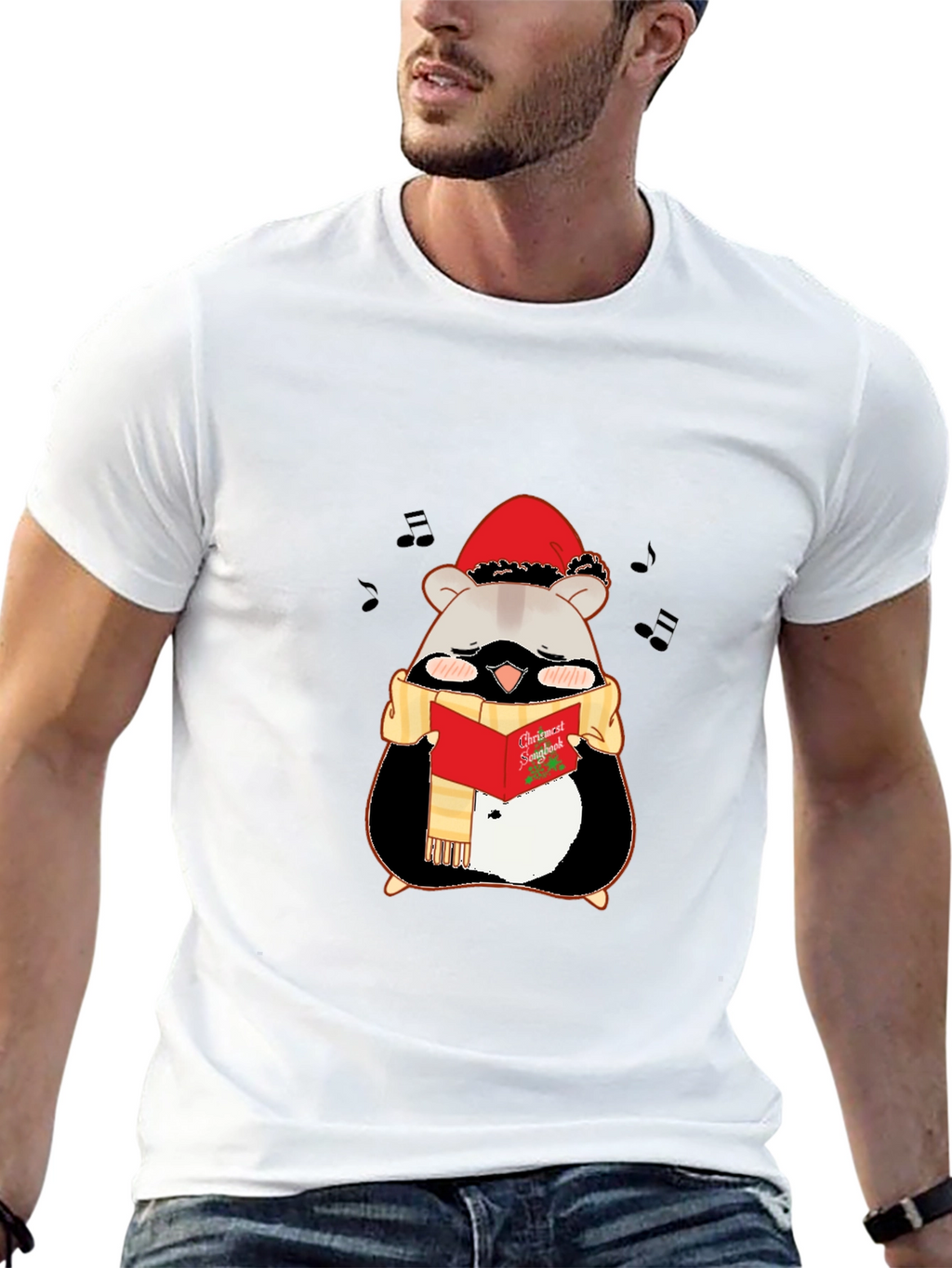 Festive Hamster Holiday T-Shirt