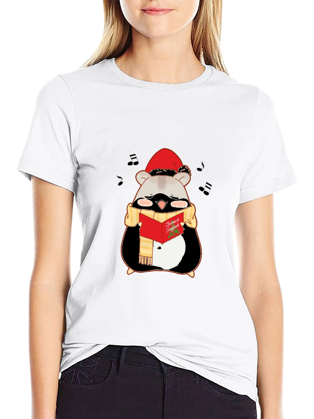Festive Hamster Holiday T-Shirt