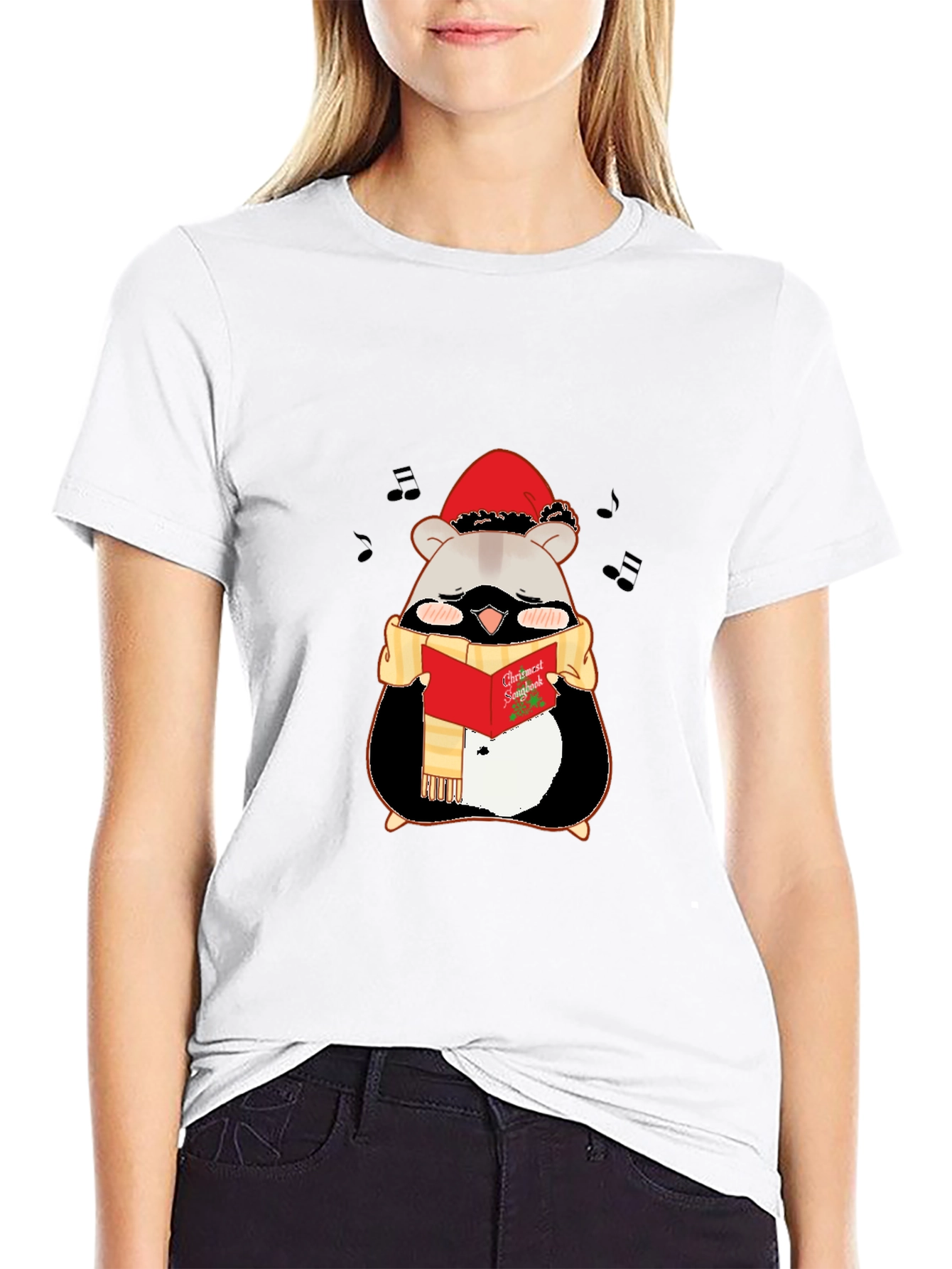Festive Hamster Holiday T-Shirt