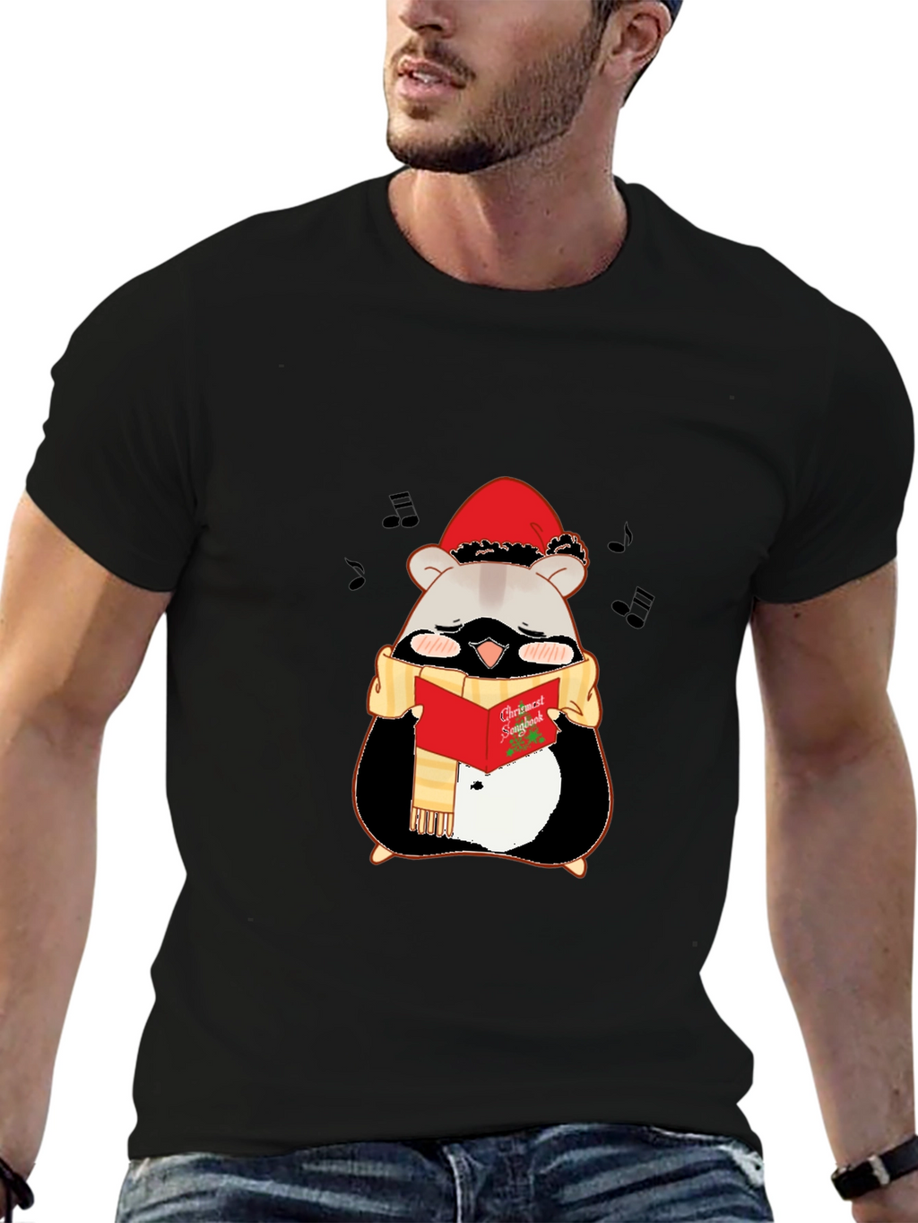 Festive Hamster Holiday T-Shirt