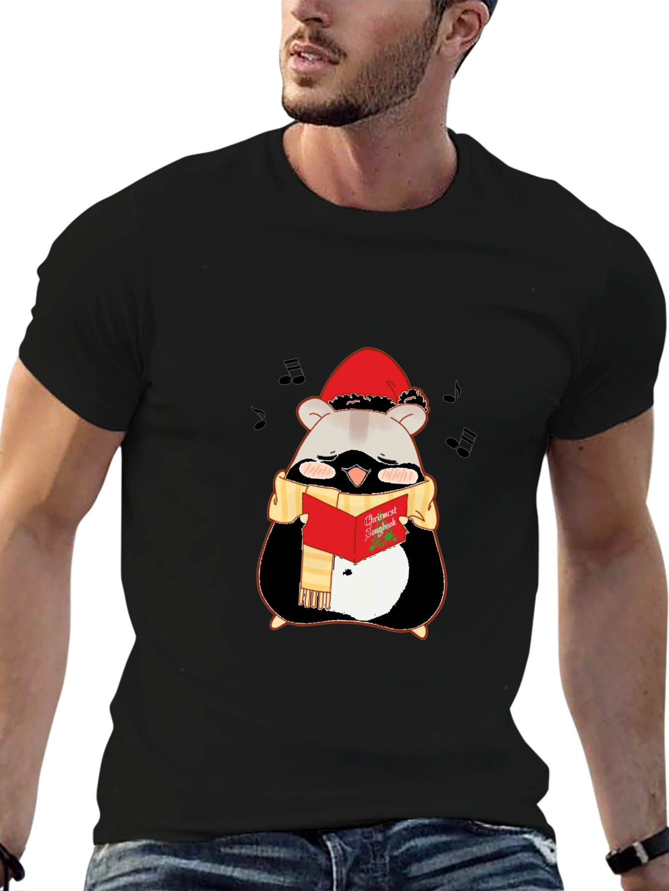 Festive Hamster Holiday T-Shirt