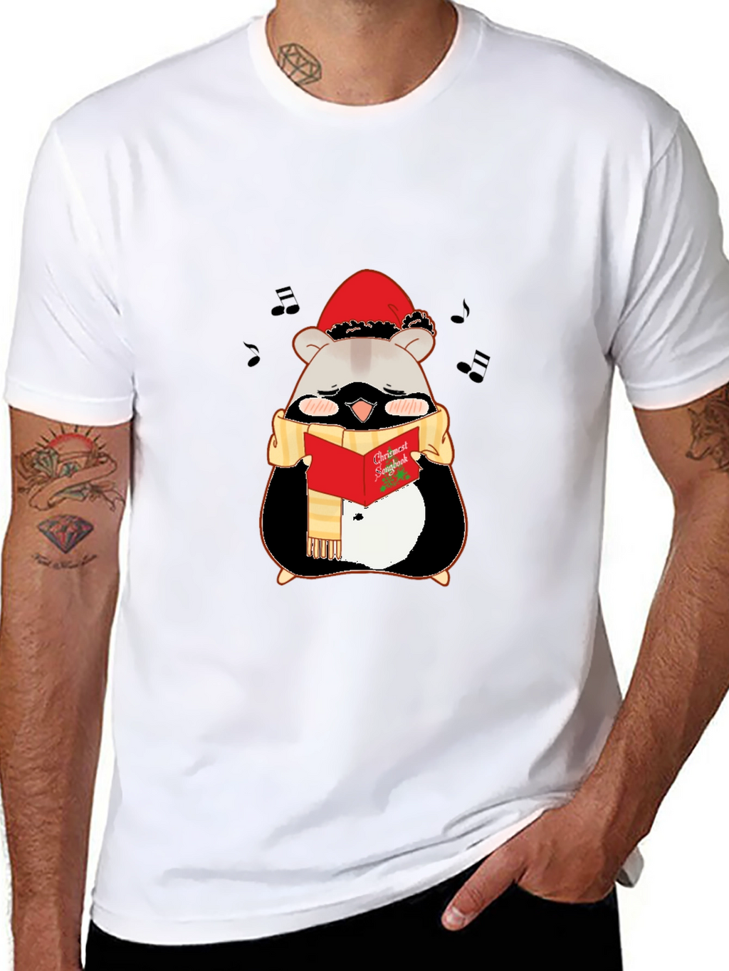 Festive Hamster Holiday T-Shirt