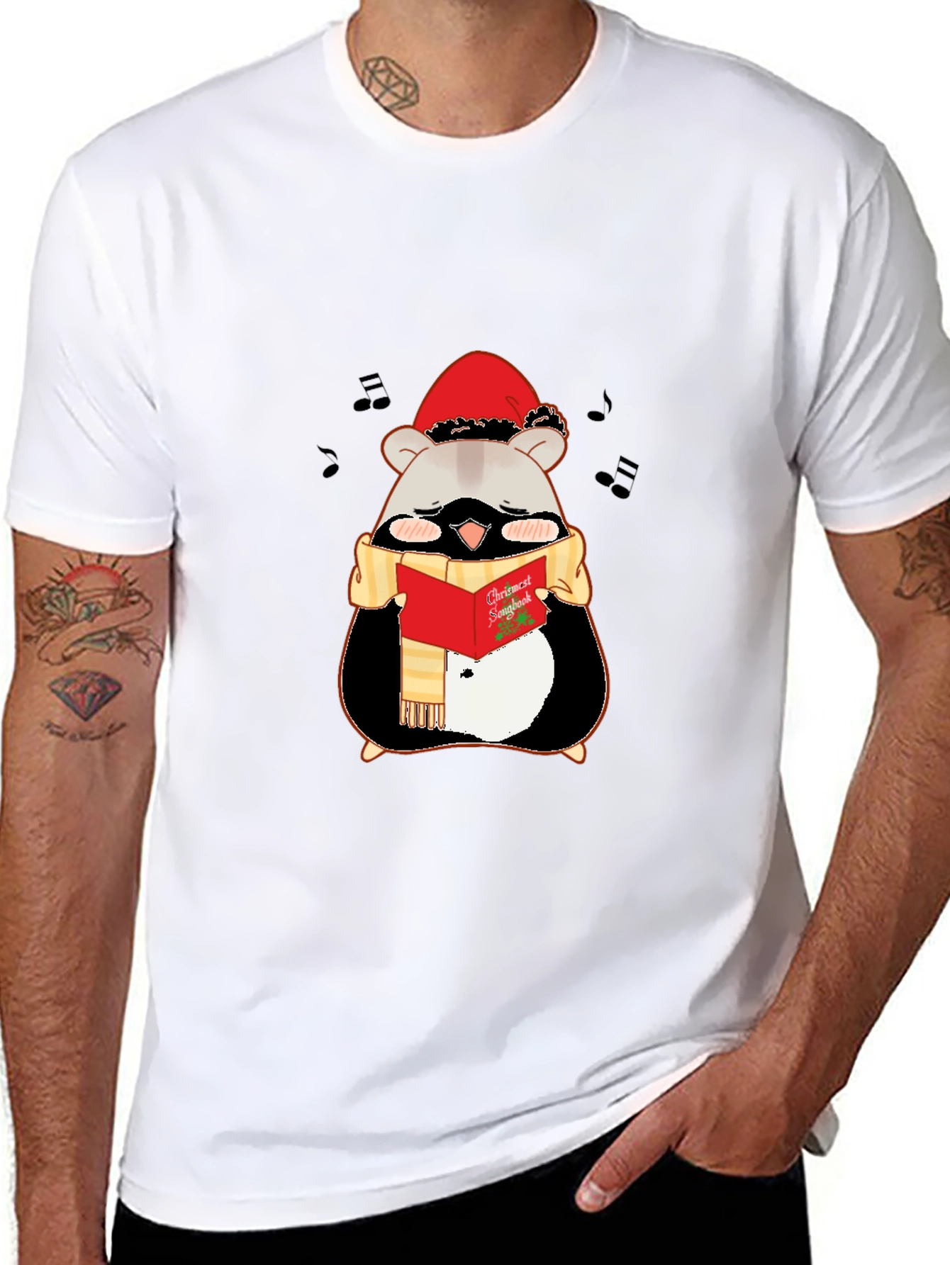 Festive Hamster Holiday T-Shirt