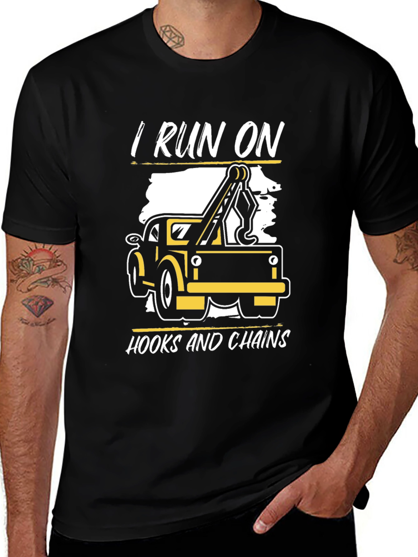 I Run on Hooks and Chains T-Shirt