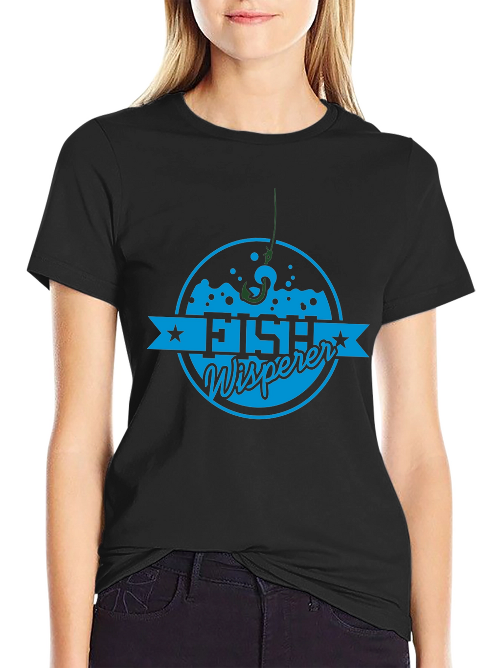 Fish Whisperer Graphic Tee - Fishing Lovers T-Shirt