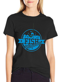 Fish Whisperer Graphic Tee - Fishing Lovers T-Shirt