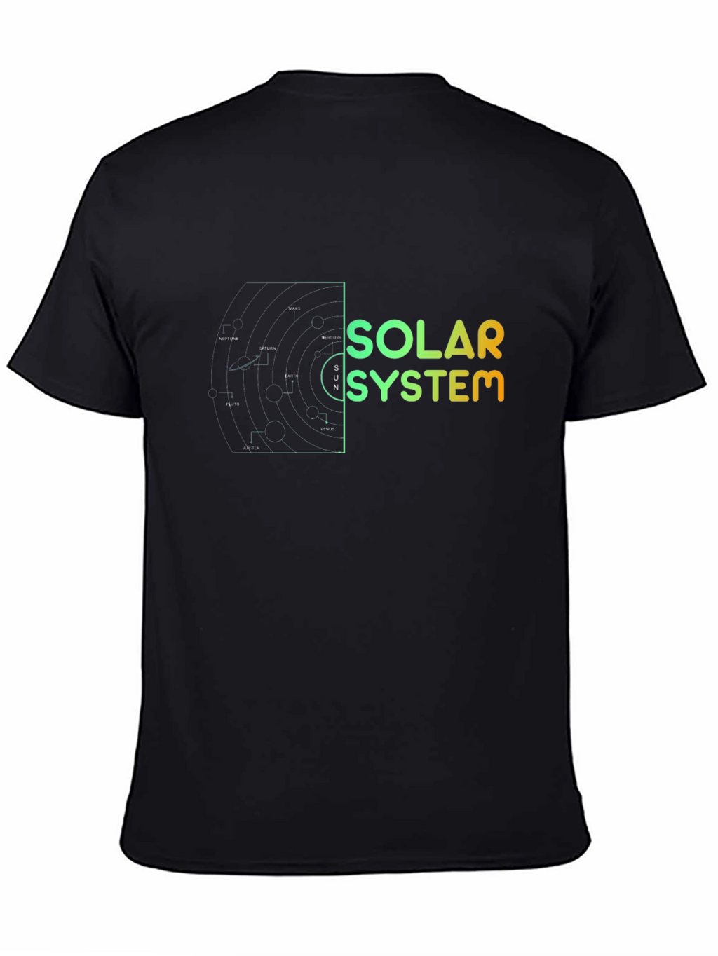 Solar System Graphic Tee - Stylish & Unique