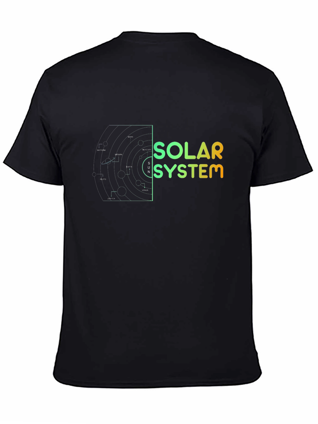 Solar System Graphic Tee - Stylish & Unique