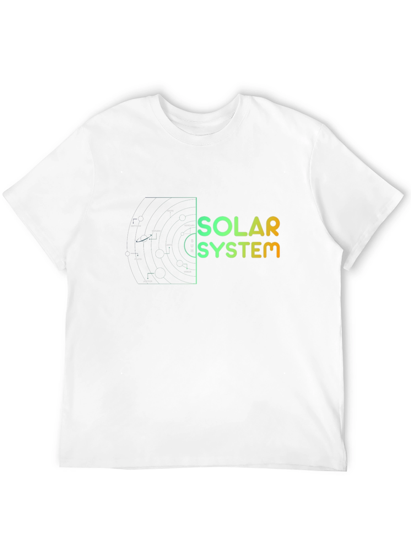 Solar System Graphic Tee - Stylish & Unique