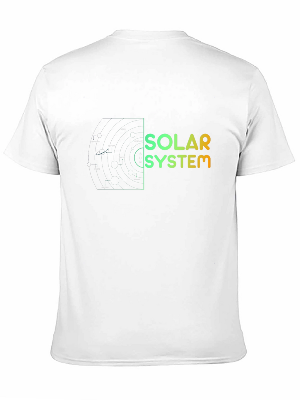 Solar System Graphic Tee - Stylish & Unique