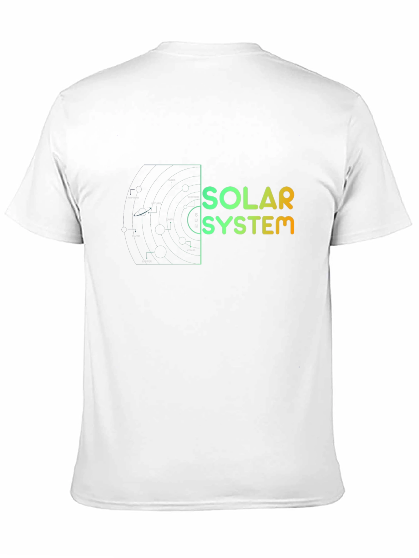 Solar System Graphic Tee - Stylish & Unique