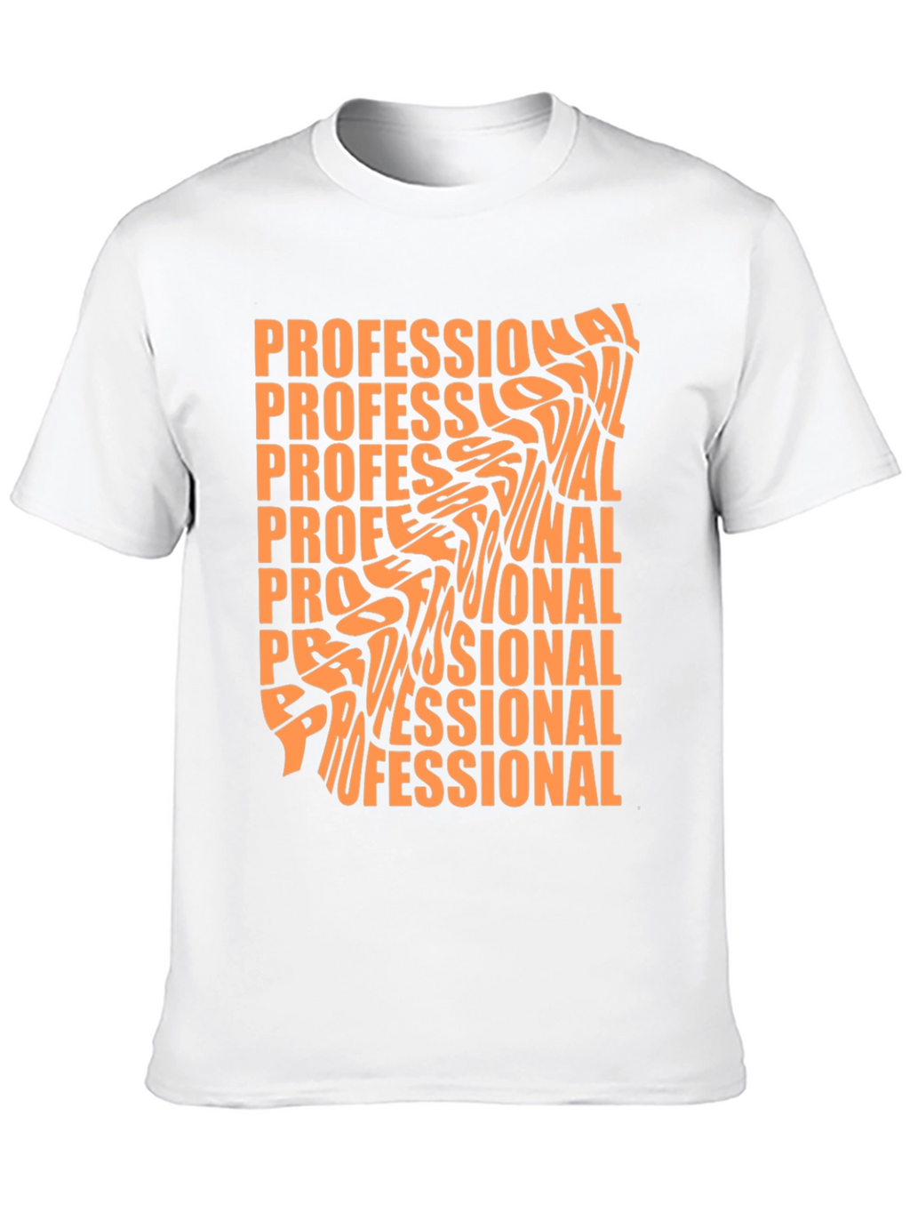 Professional Graphic Tee - Stylish Black T-Shirt