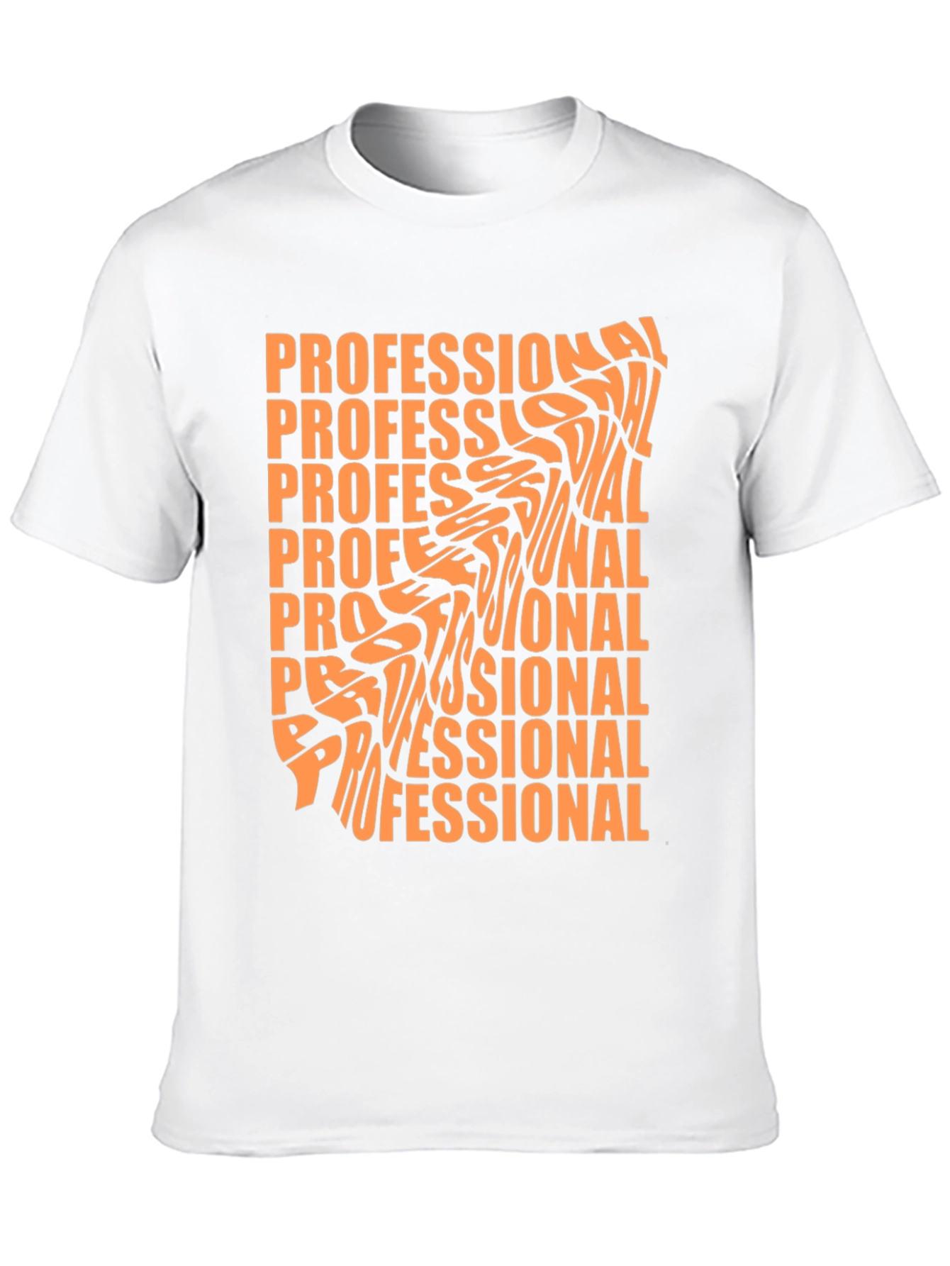 Professional Graphic Tee - Stylish Black T-Shirt