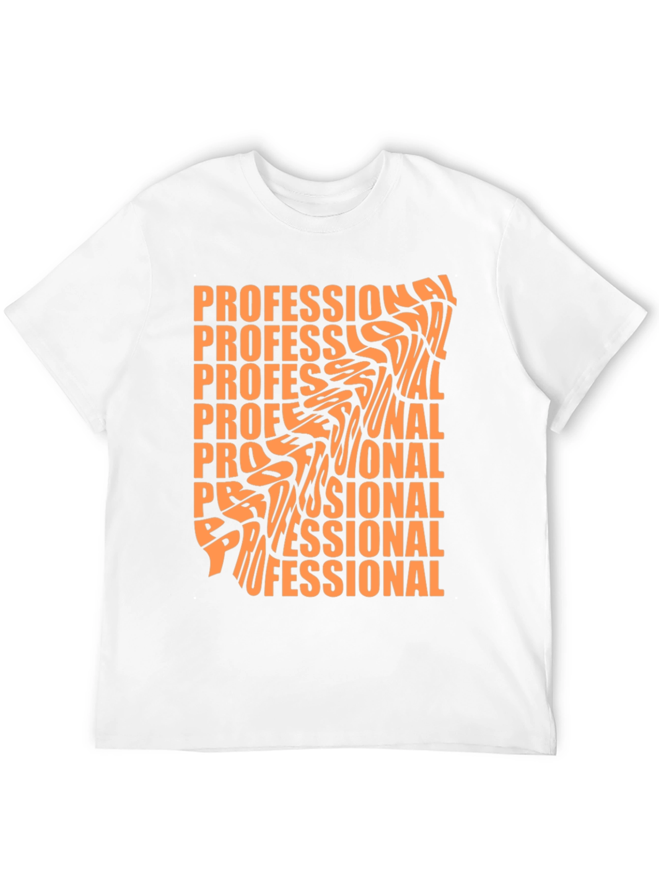 Professional Graphic Tee - Stylish Black T-Shirt