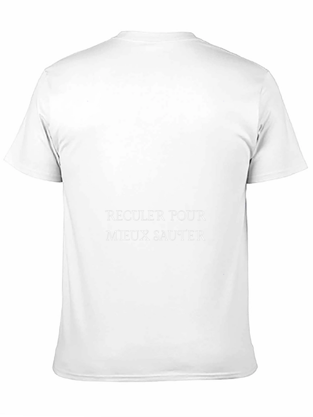 Reculer Pour Mieux Sauter Black T-Shirt