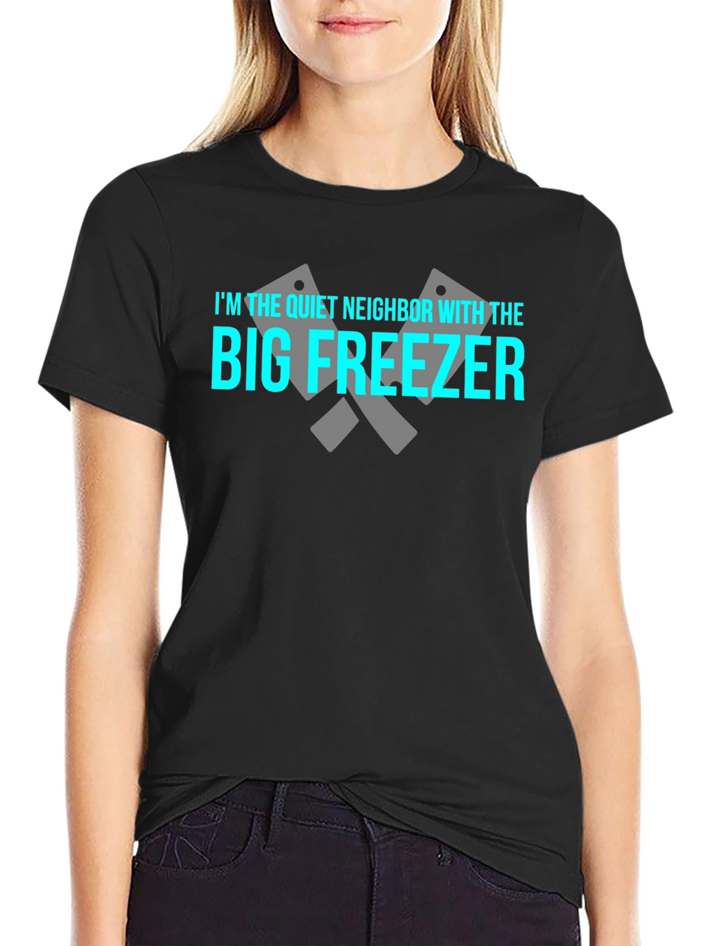 Quiet Neighbor Big Freezer Graphic Tee