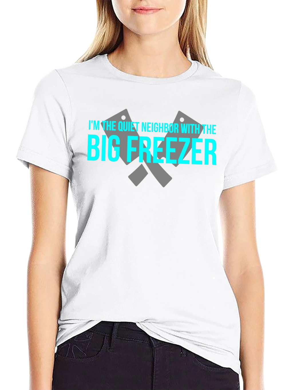 Quiet Neighbor Big Freezer Graphic Tee