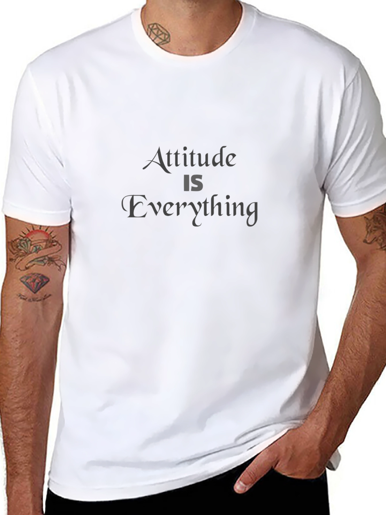 Attitude is Everything Graphic T-Shirt