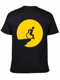 Humorous Wheelchair User T-Shirt - Black