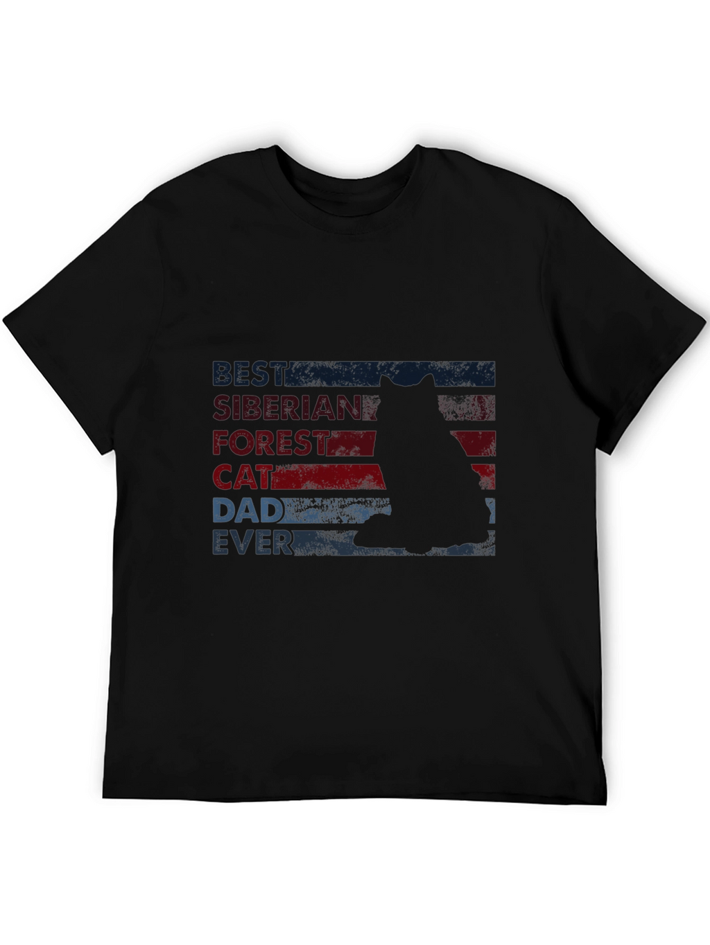 Siberian Forest Cat Dad Ever T-Shirt