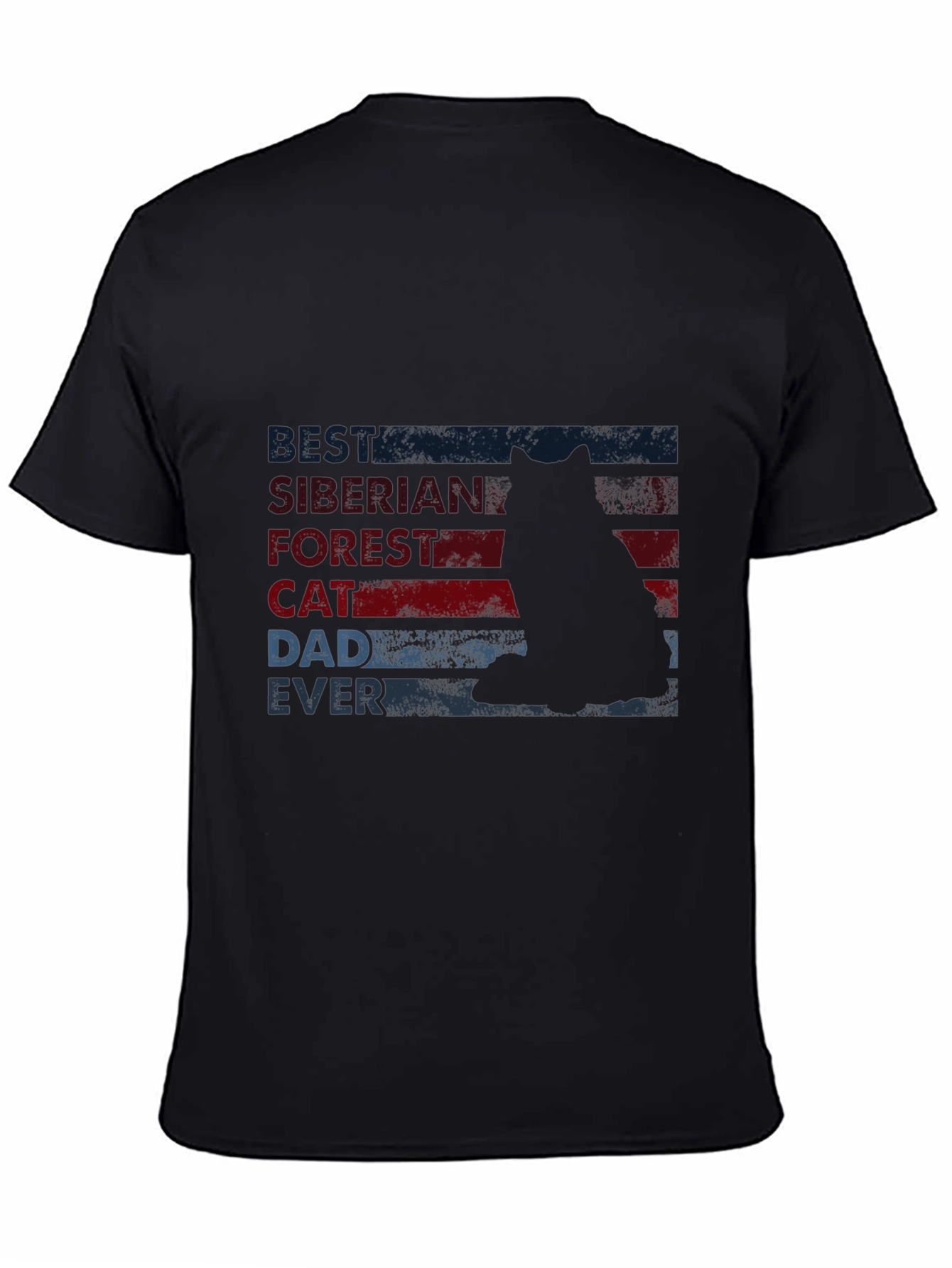 Siberian Forest Cat Dad Ever T-Shirt
