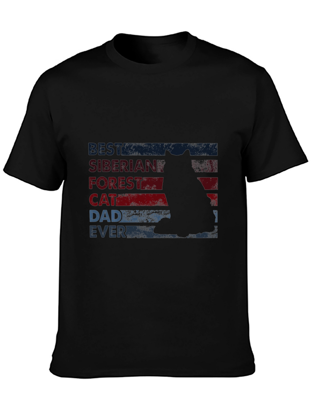 Siberian Forest Cat Dad Ever T-Shirt