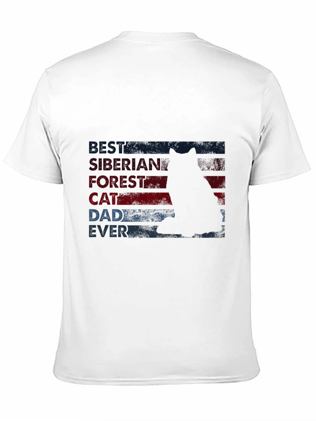 Siberian Forest Cat Dad Ever T-Shirt