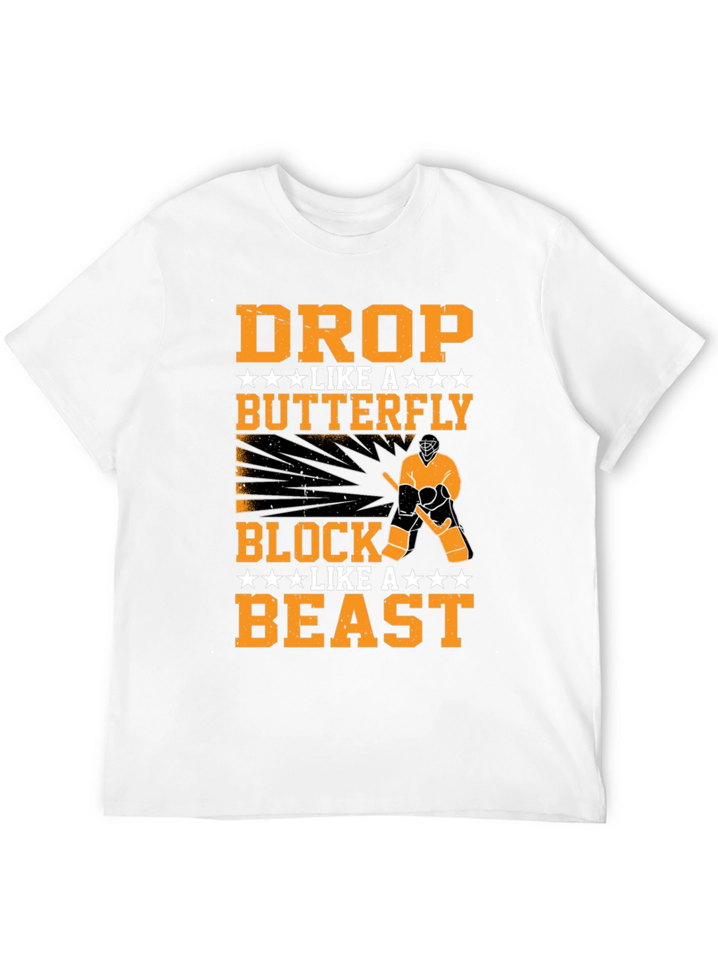 Drop Like a Butterfly Hockey T-Shirt