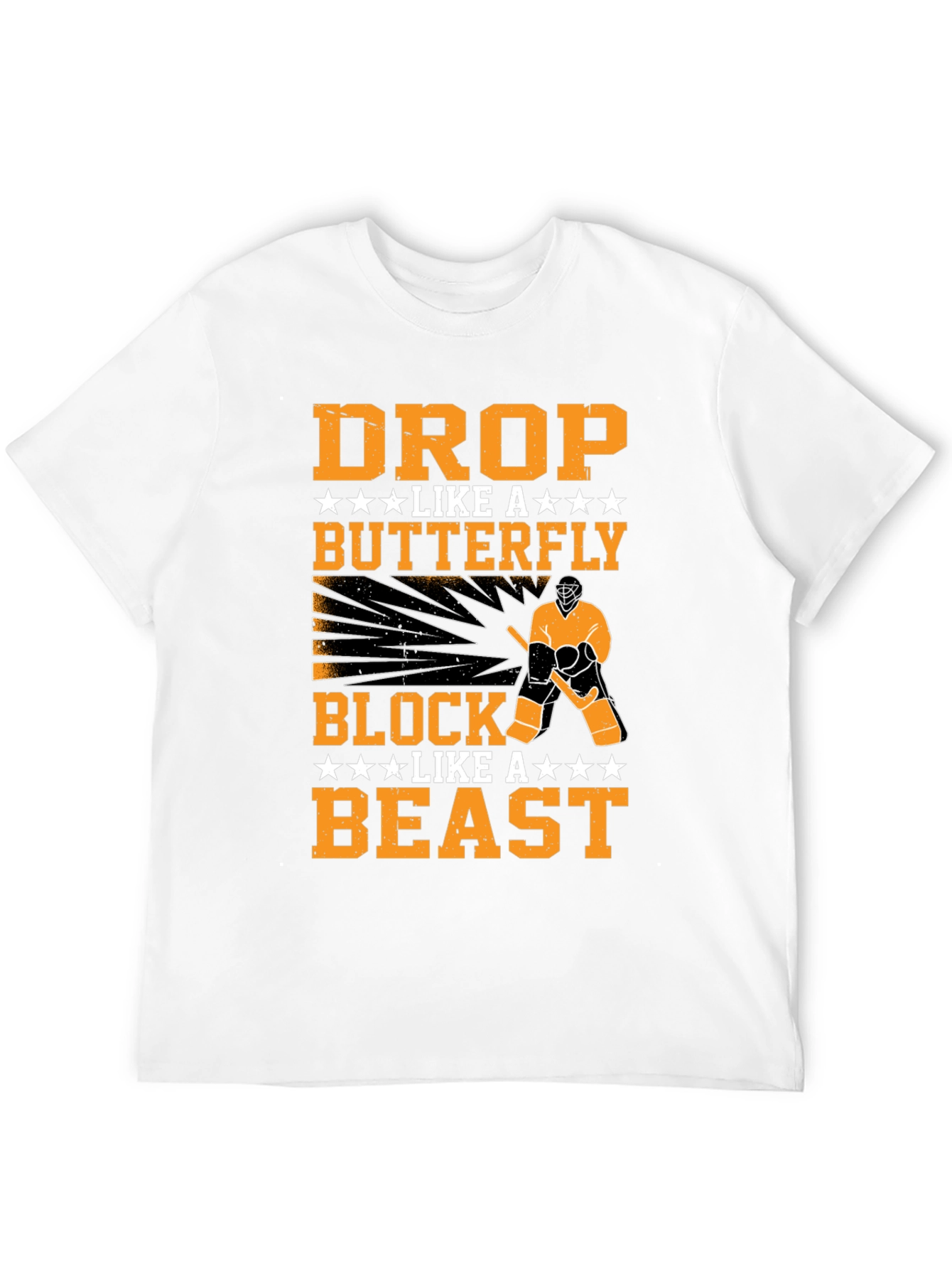 Drop Like a Butterfly Hockey T-Shirt