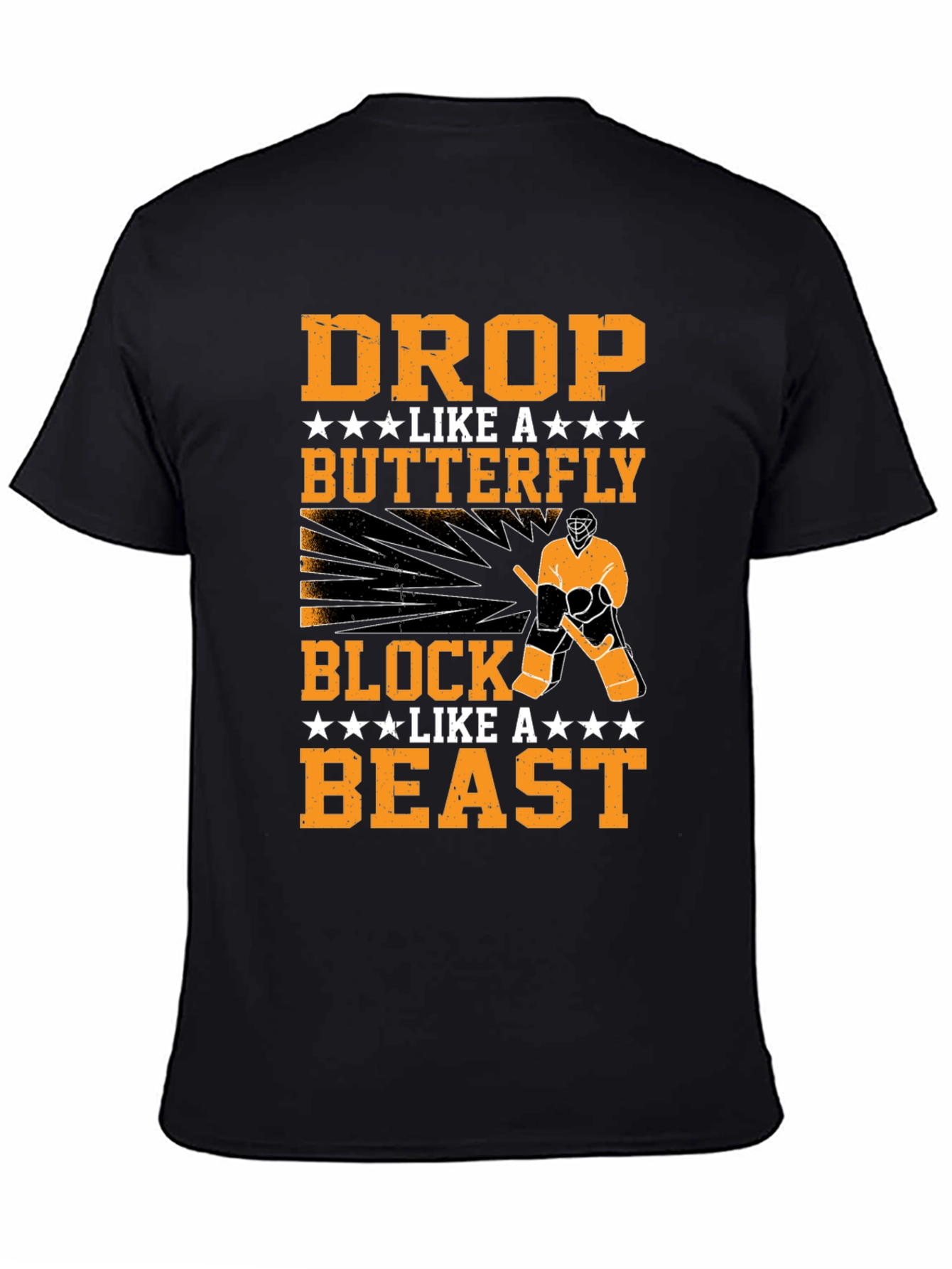 Drop Like a Butterfly Hockey T-Shirt