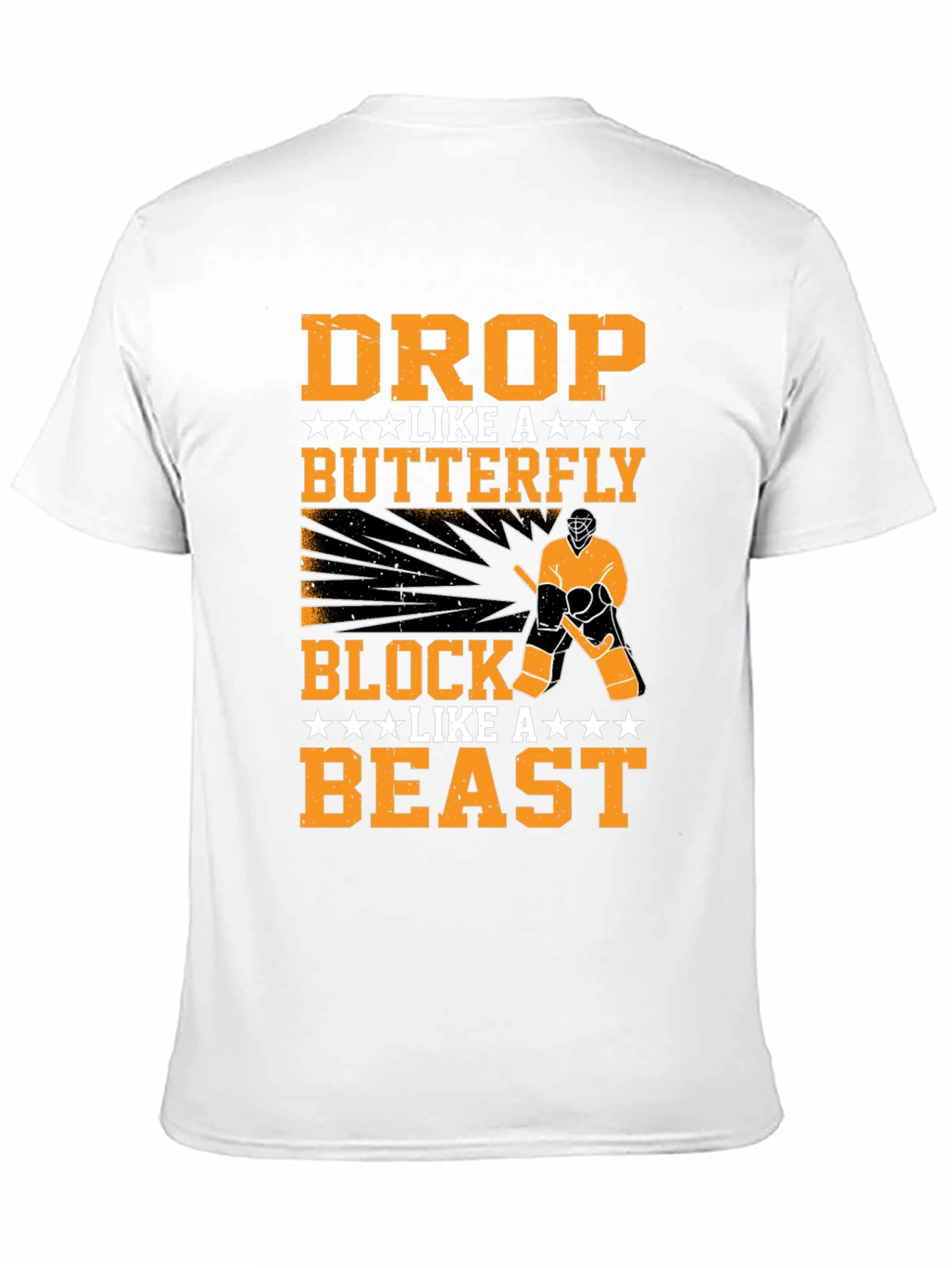 Drop Like a Butterfly Hockey T-Shirt
