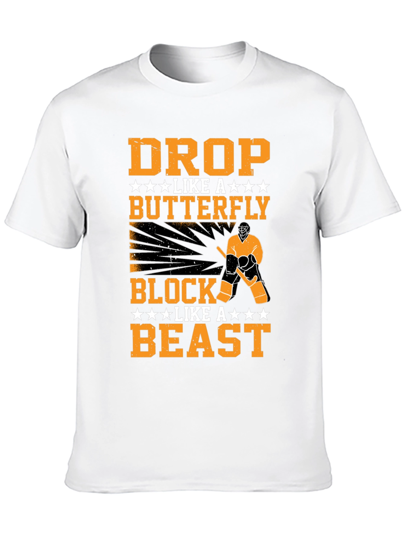 Drop Like a Butterfly Hockey T-Shirt