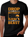 Drop Like a Butterfly Hockey T-Shirt
