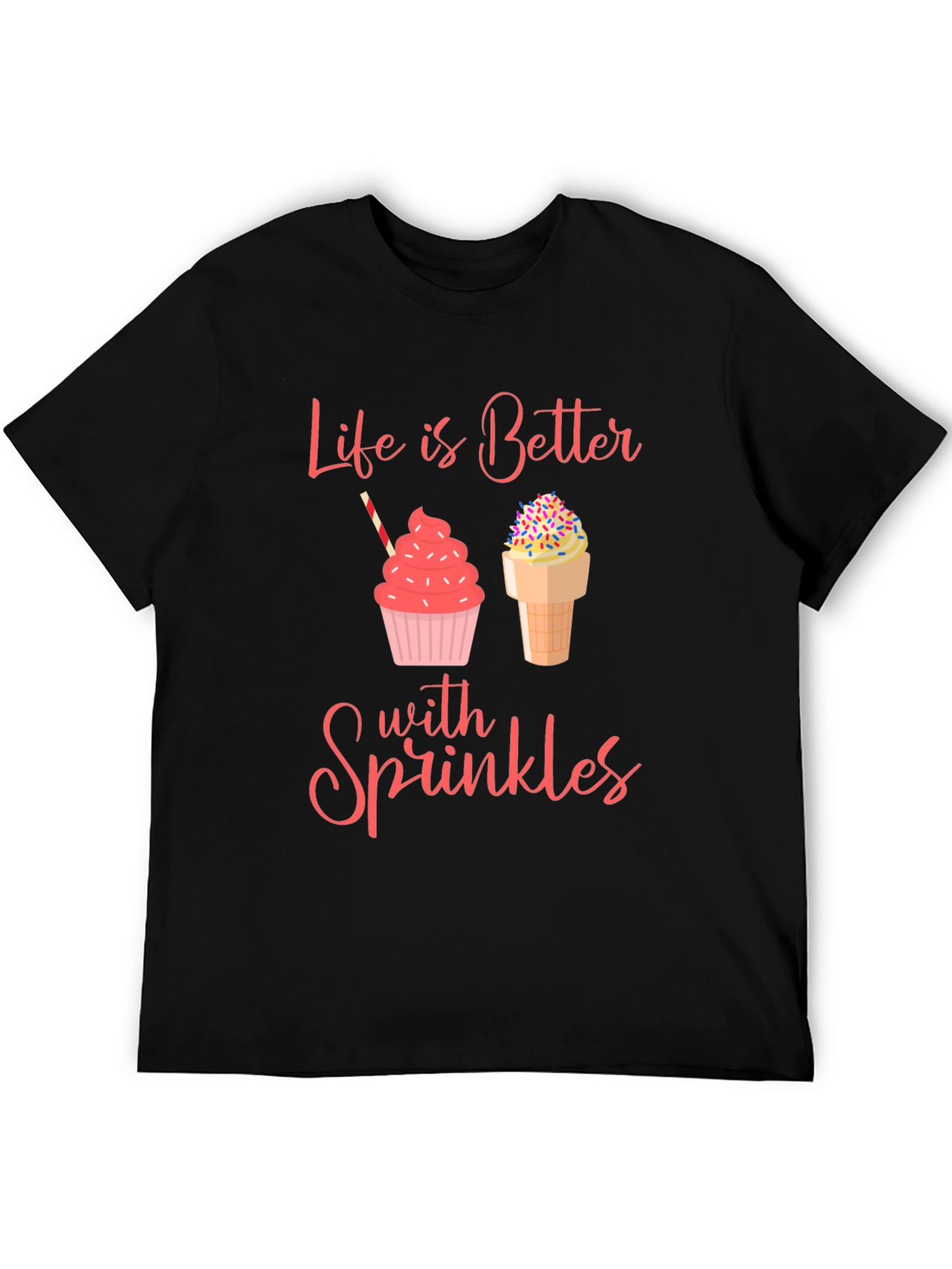 Sprinkles Graphic Tee - Life is Better with Sprinkles