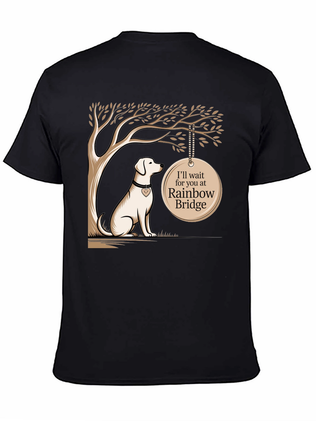 Rainbow Bridge Pet Memorial T-Shirt