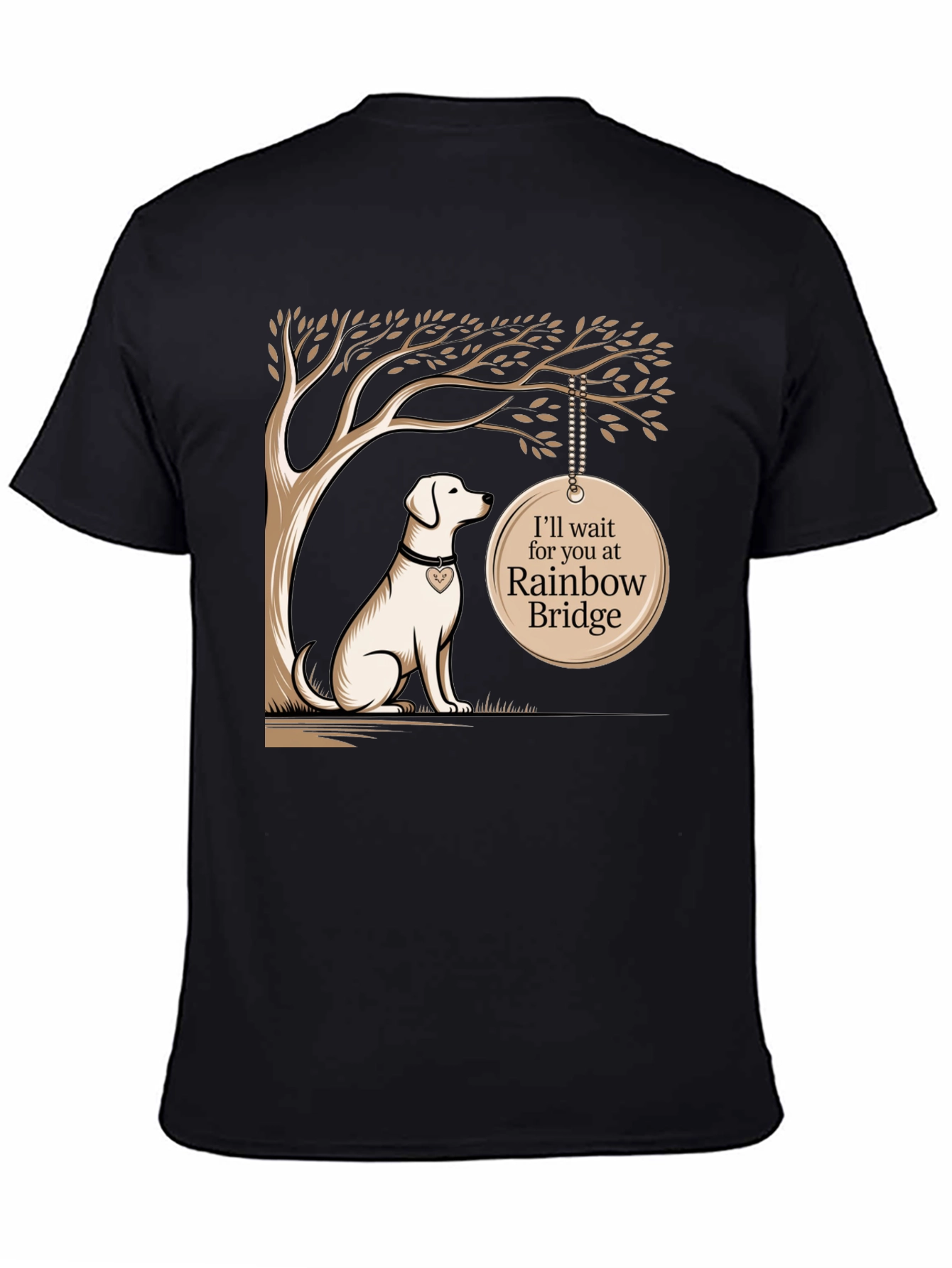 Rainbow Bridge Pet Memorial T-Shirt