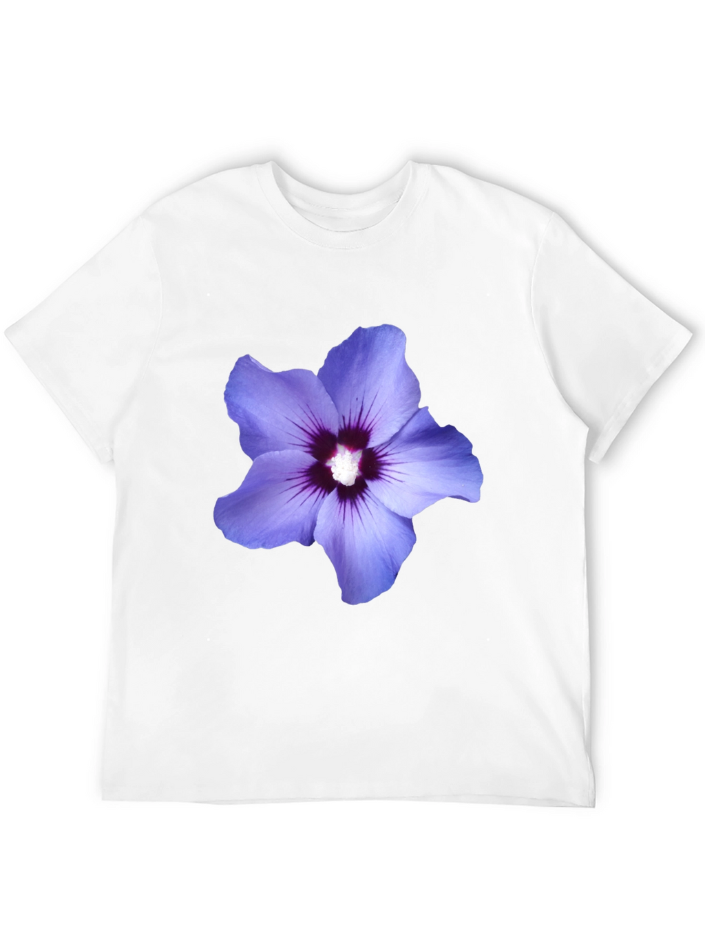 Floral Print Black T-Shirt - Mens Casual Style