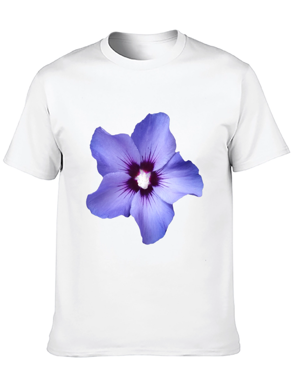 Floral Print Black T-Shirt - Mens Casual Style