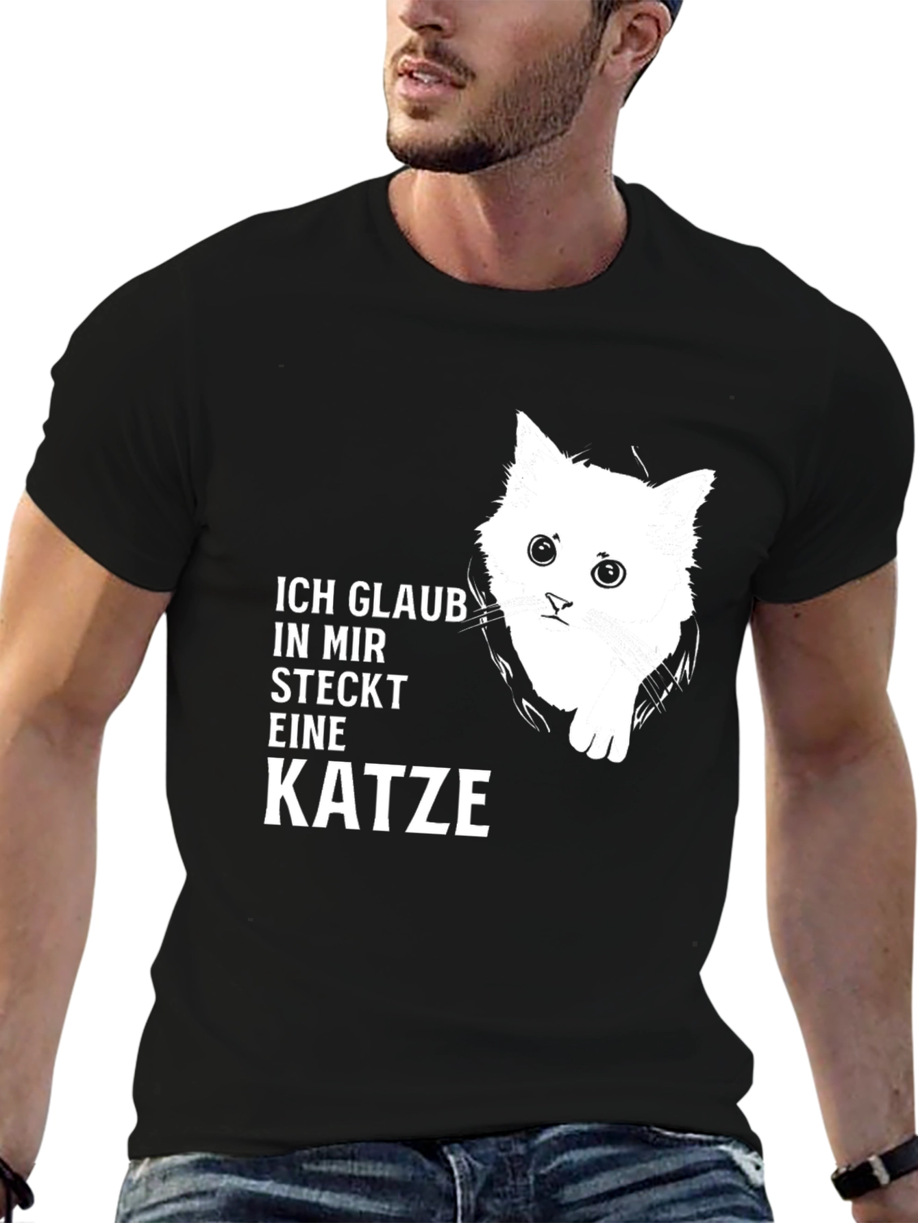Ich Glaub In Mir Steckt Eine Katze T-Shirt