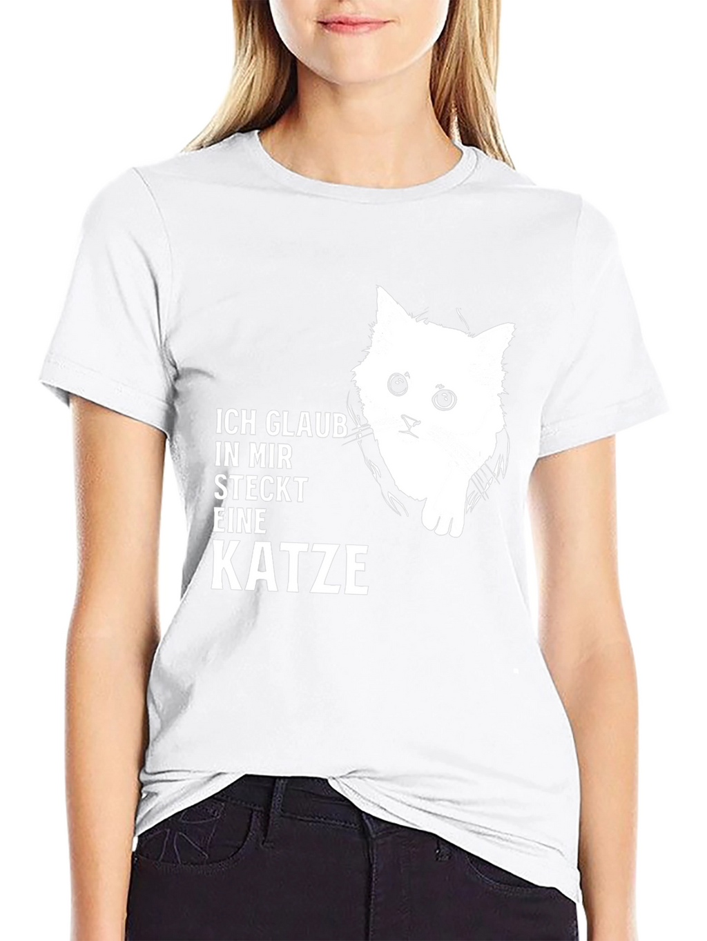 Ich Glaub In Mir Steckt Eine Katze T-Shirt