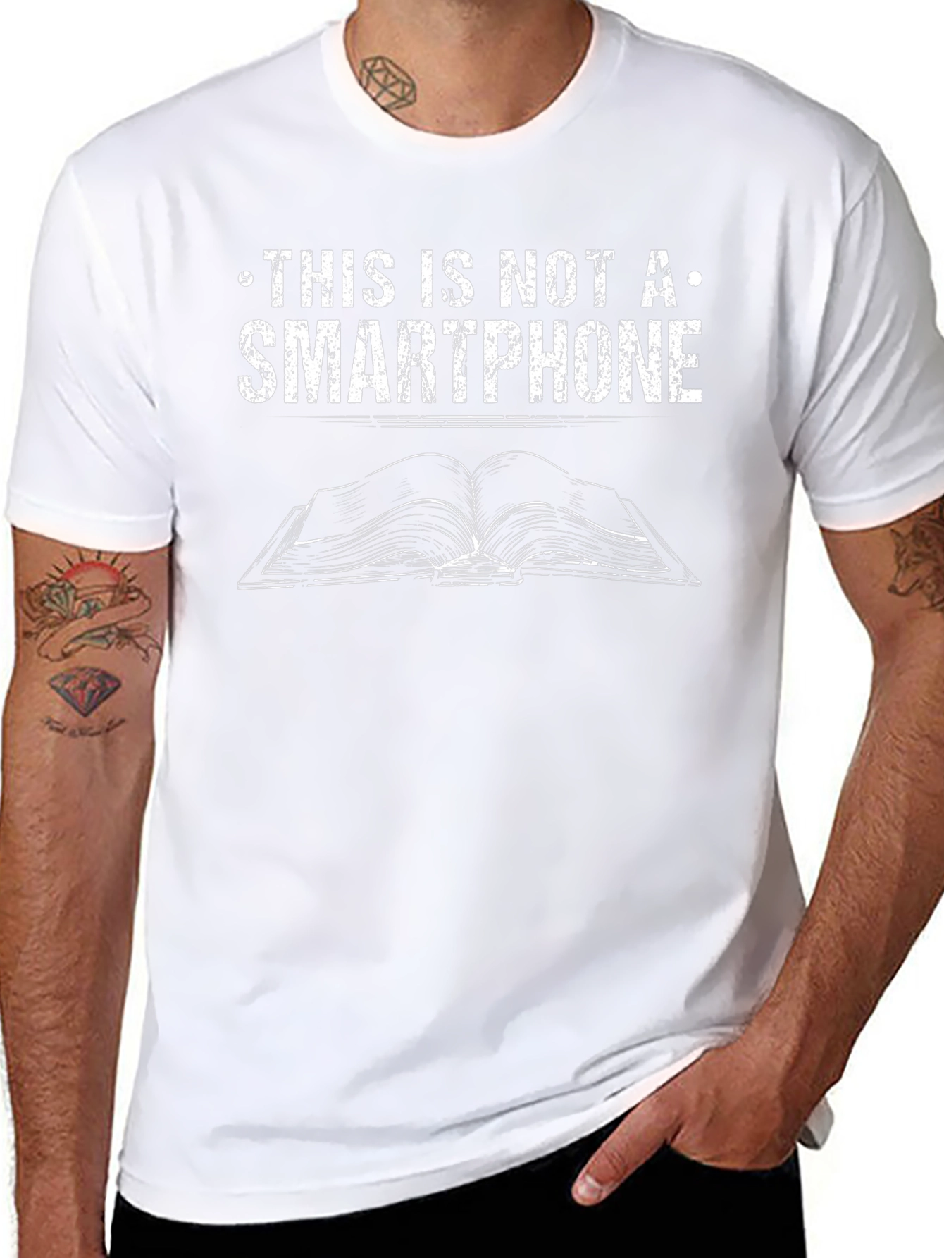 This Is Not A Smartphone Graphic Novelty T-Shirt